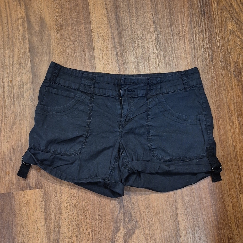 Maurices Black Women's Cargo Shorts
